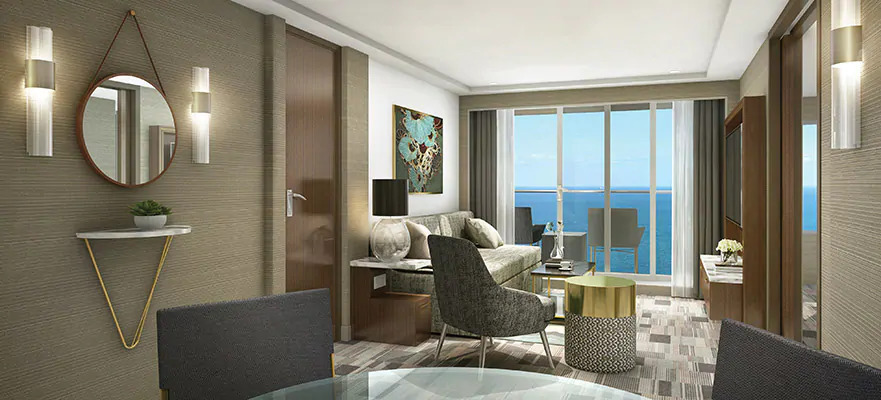 Appartement avec grand balcon