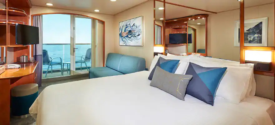 Cabine familiale avec balcon