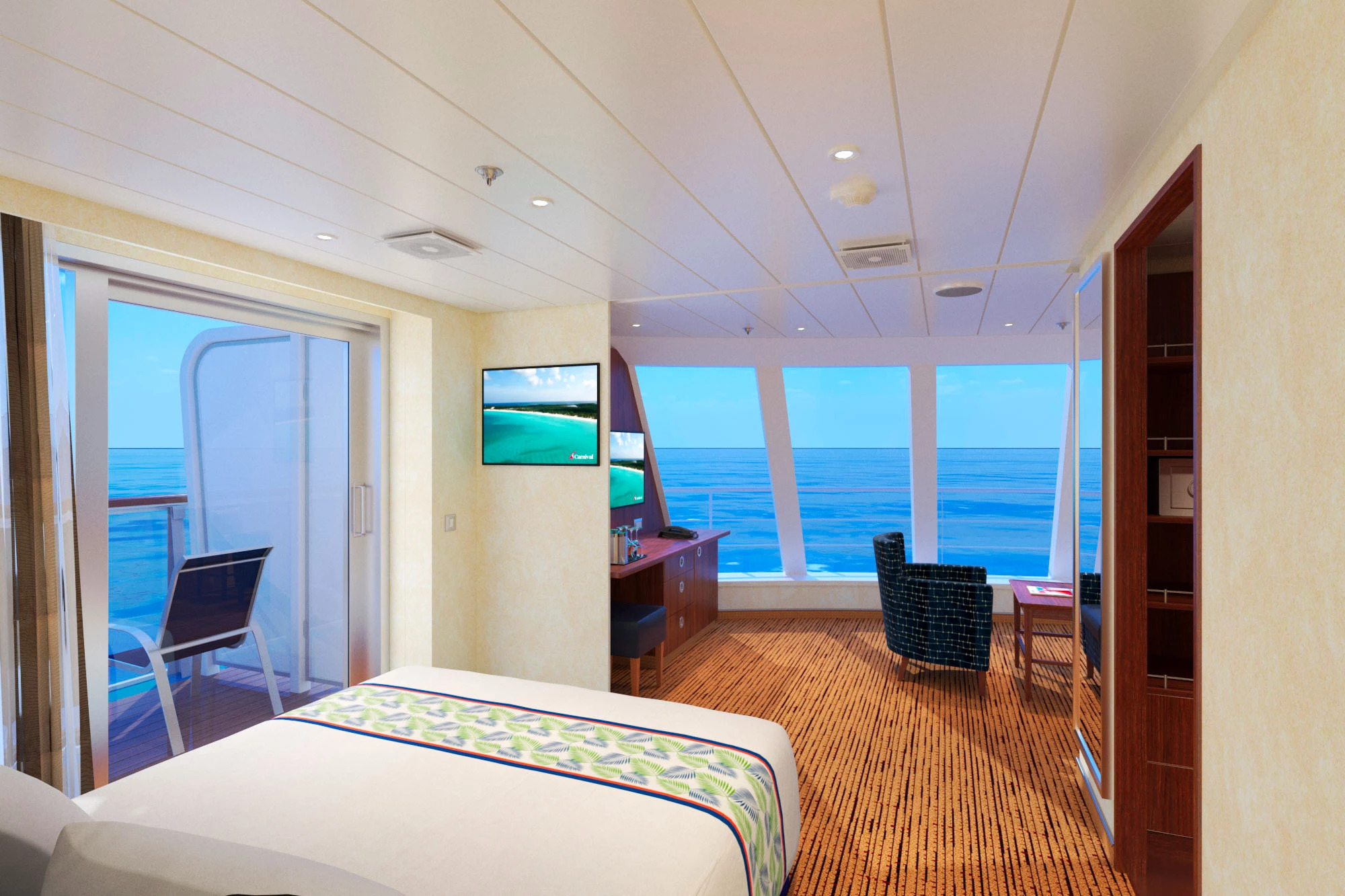Grande suite avec vue panoramique