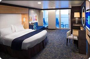 Cabine avec balcon et vue sur mer