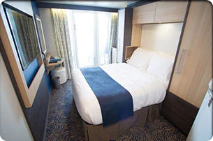 Cabine avec vue sur mer