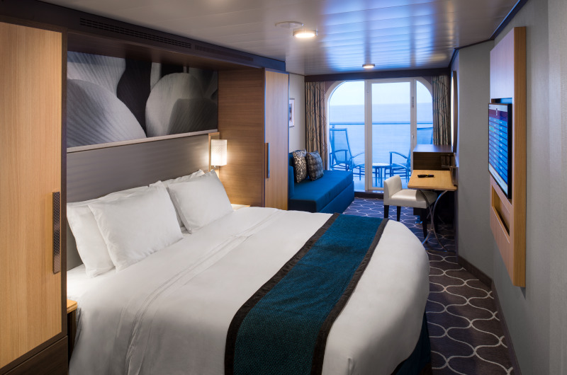 Cabine communicante avec vue sur mer