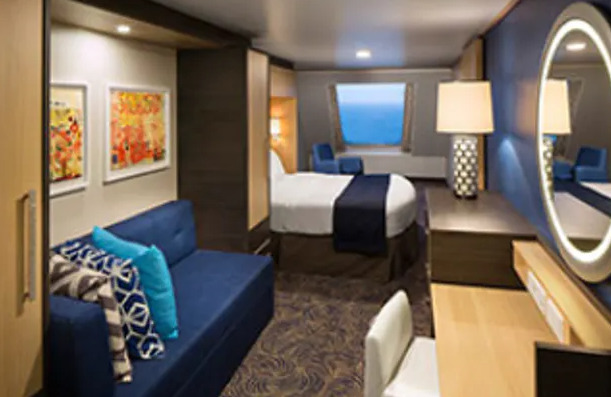 Cabine spacieuse avec vue sur mer