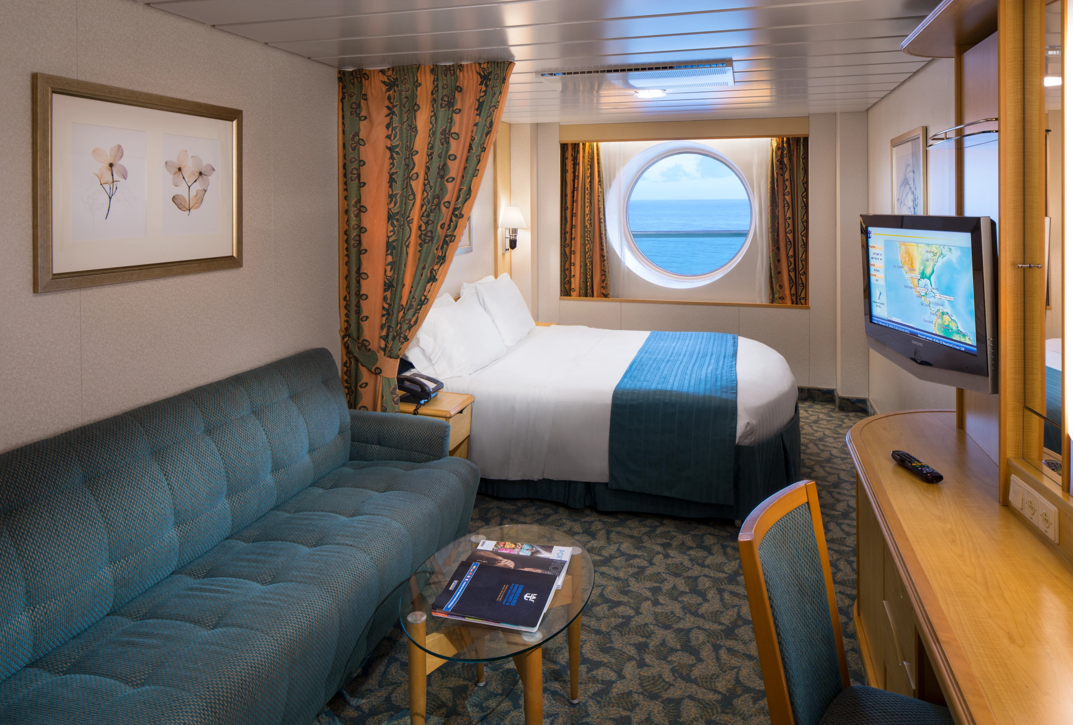 Cabine spacieuse avec vue sur mer