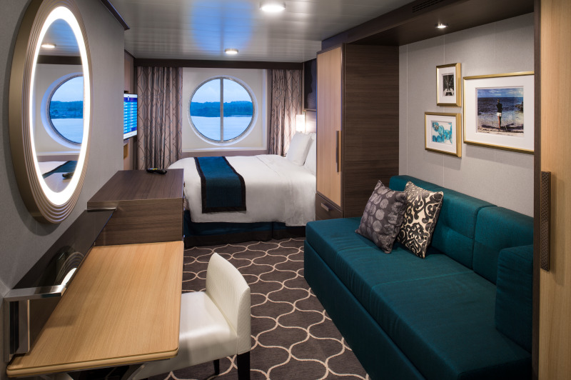 Cabine avec vue sur mer