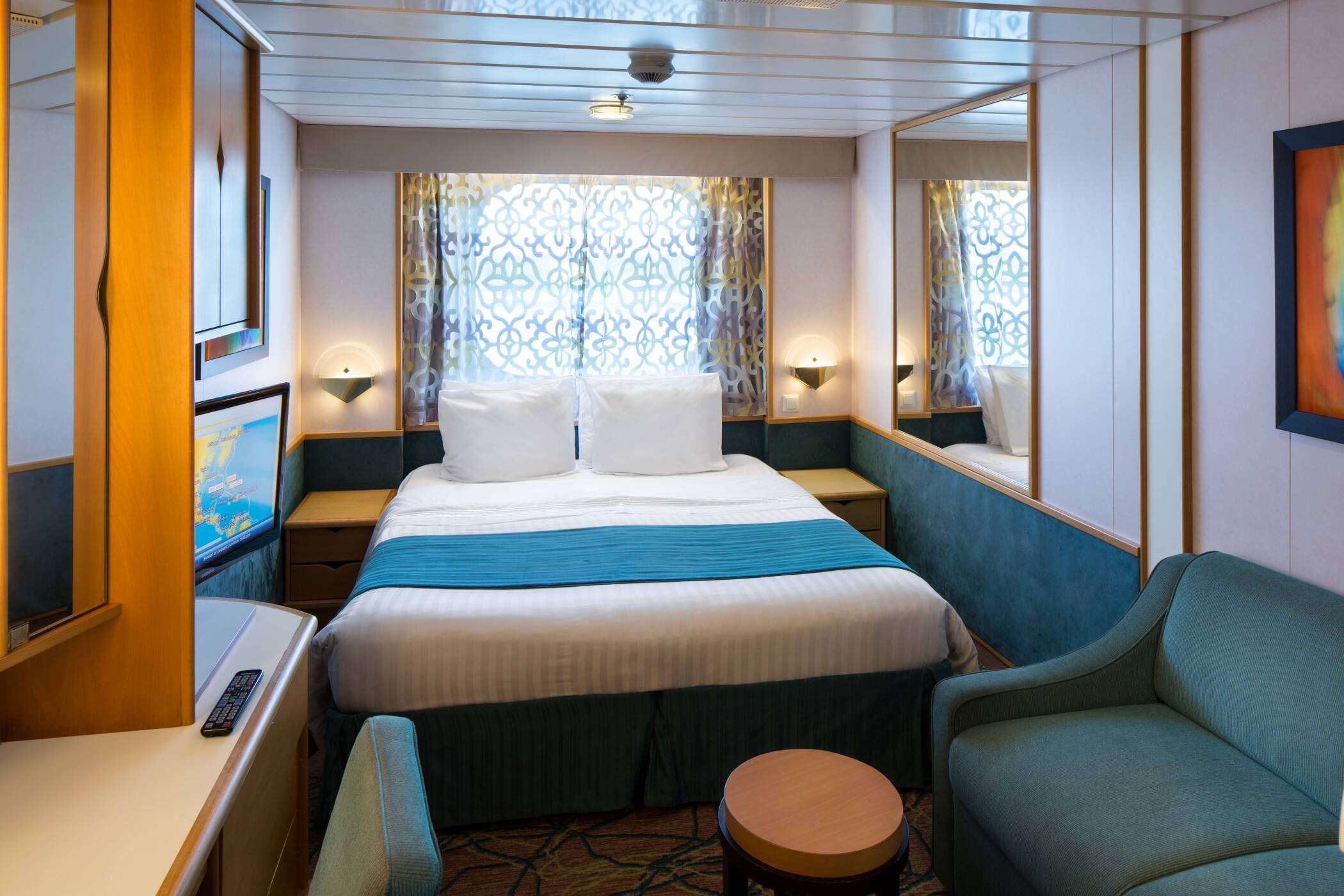 Cabine avec vue sur mer