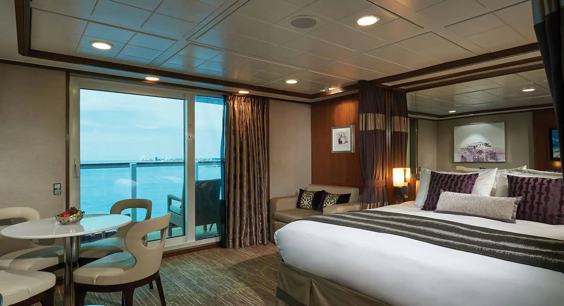 Appartement avec grand balcon orienté vers l'avant