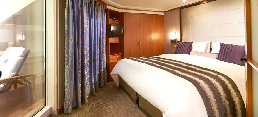 Appartement avec grand balcon orienté vers l'arrière