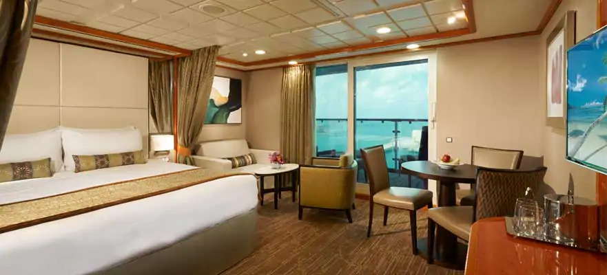 Appartement avec grand balcon orienté vers l'arrière