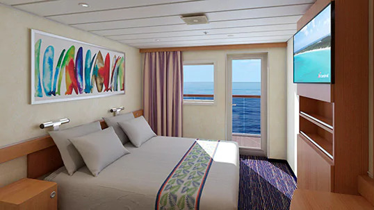 Cabine avec balcon