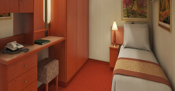 Cabine intérieure sur le pont supérieur/inférieur