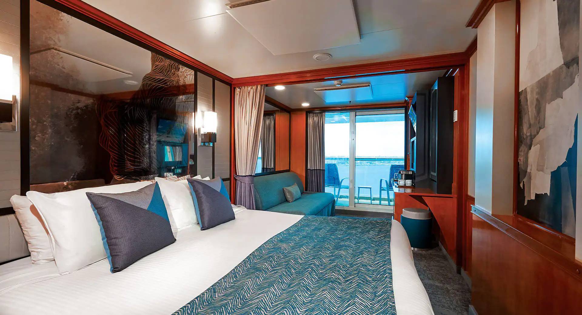 Suite avec balcon Club orienté vers l'arrière