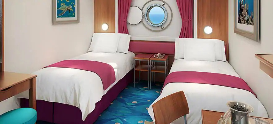 Cabine avec vue sur mer