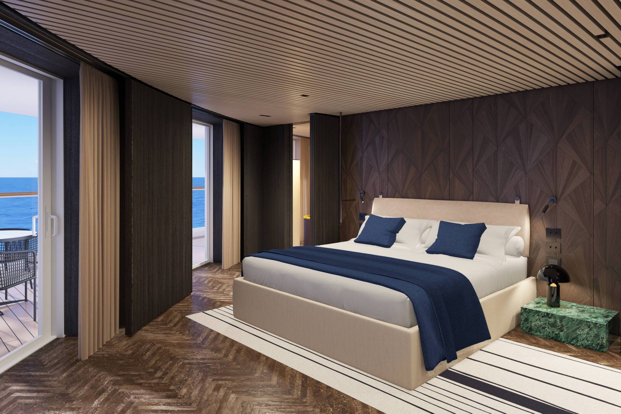 Suite de luxe du propriétaire Le Havre avec grand balcon