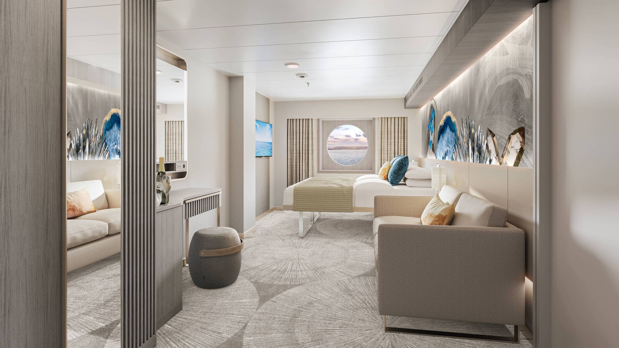 Cabine Sailaway avec vue sur mer