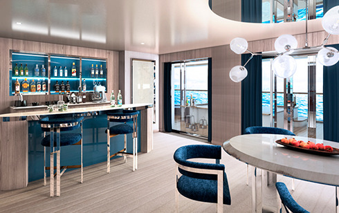 MSC YACHT CLUB OWNER'S SUITE MIT WHIRLPOOL