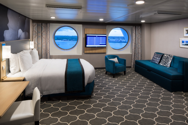 Cabine ultra spacieuse avec vue sur mer