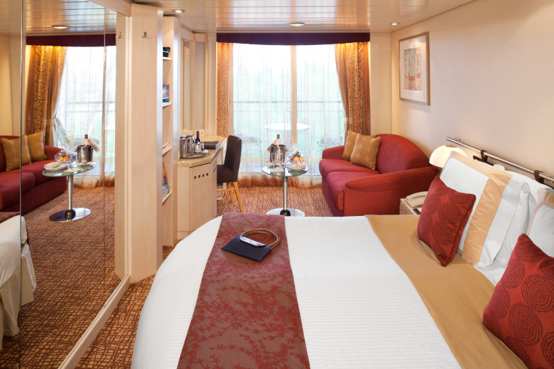 Cabine de luxe avec véranda
