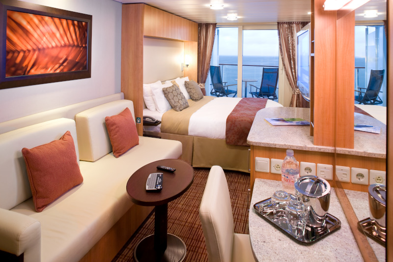 Cabine de luxe avec véranda