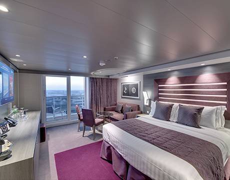 MSC YACHT CLUB MAISONETTE SUITE MIT WHIRLPOOL   