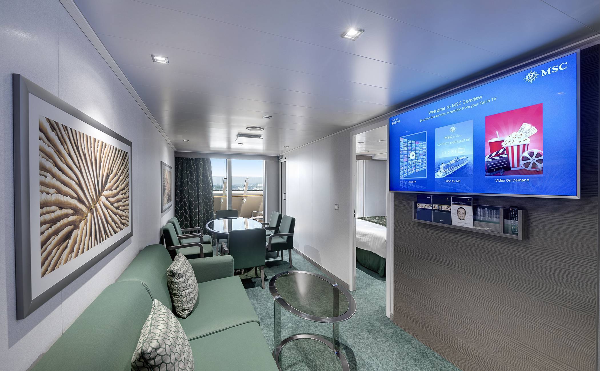 Grand Suite Aurea mit zwei Schlafzimmern