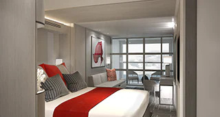 Edge Stateroom mit Infinite Veranda