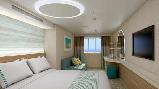 Cabine Cloud 9 avec spa et vue sur océan