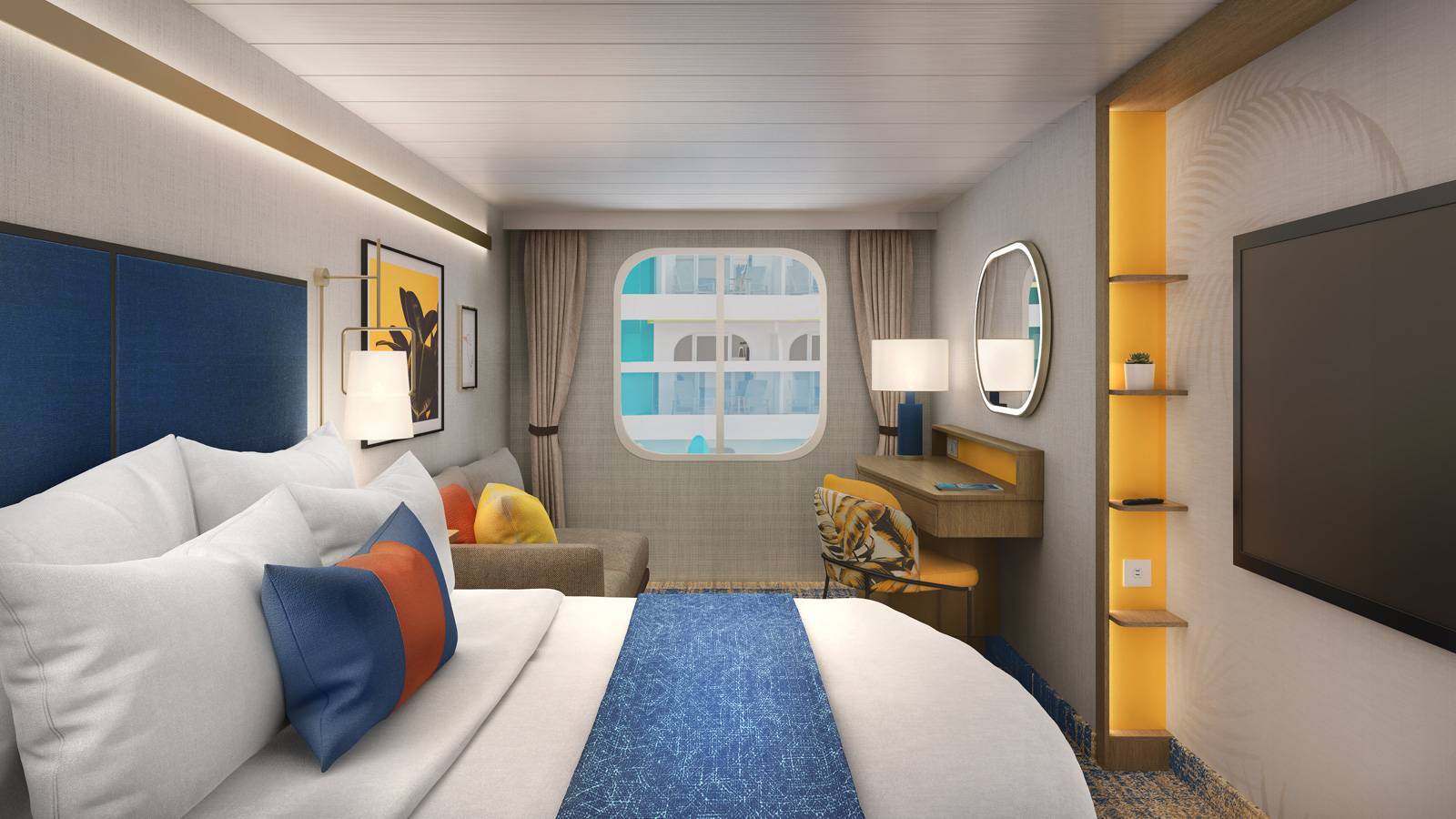 Cabine familiale Surfside avec vue sur océan