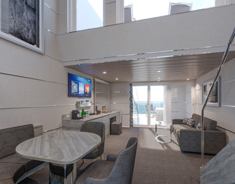 MSC Yacht Club Duplex Suite mit Jacuzzi