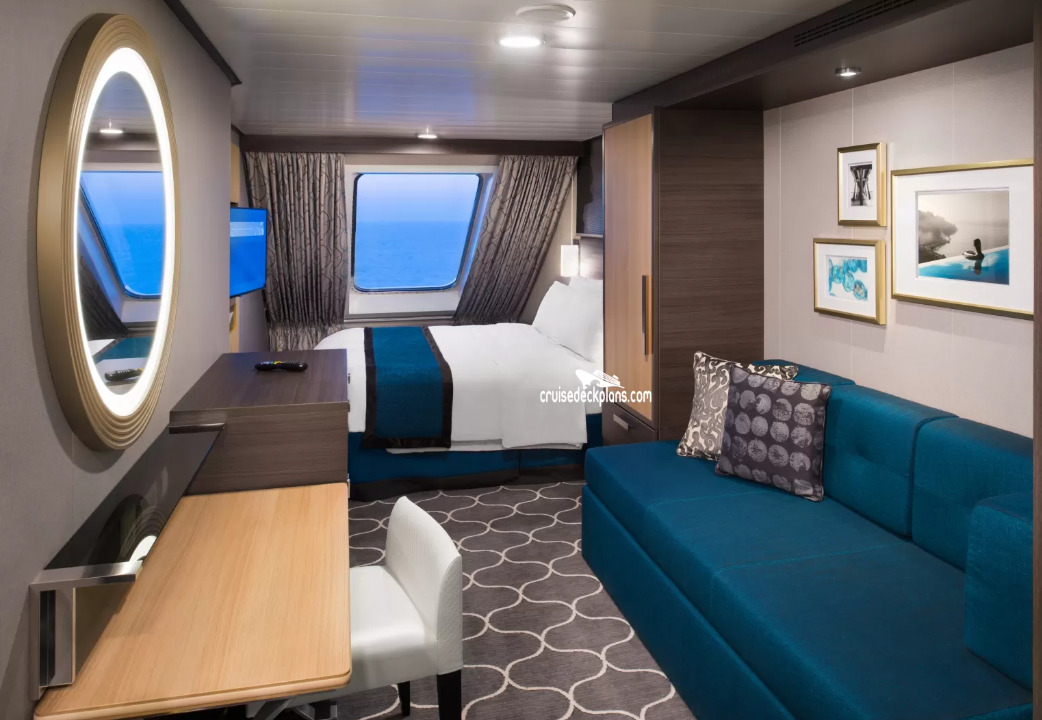 Cabine avec vue sur mer
