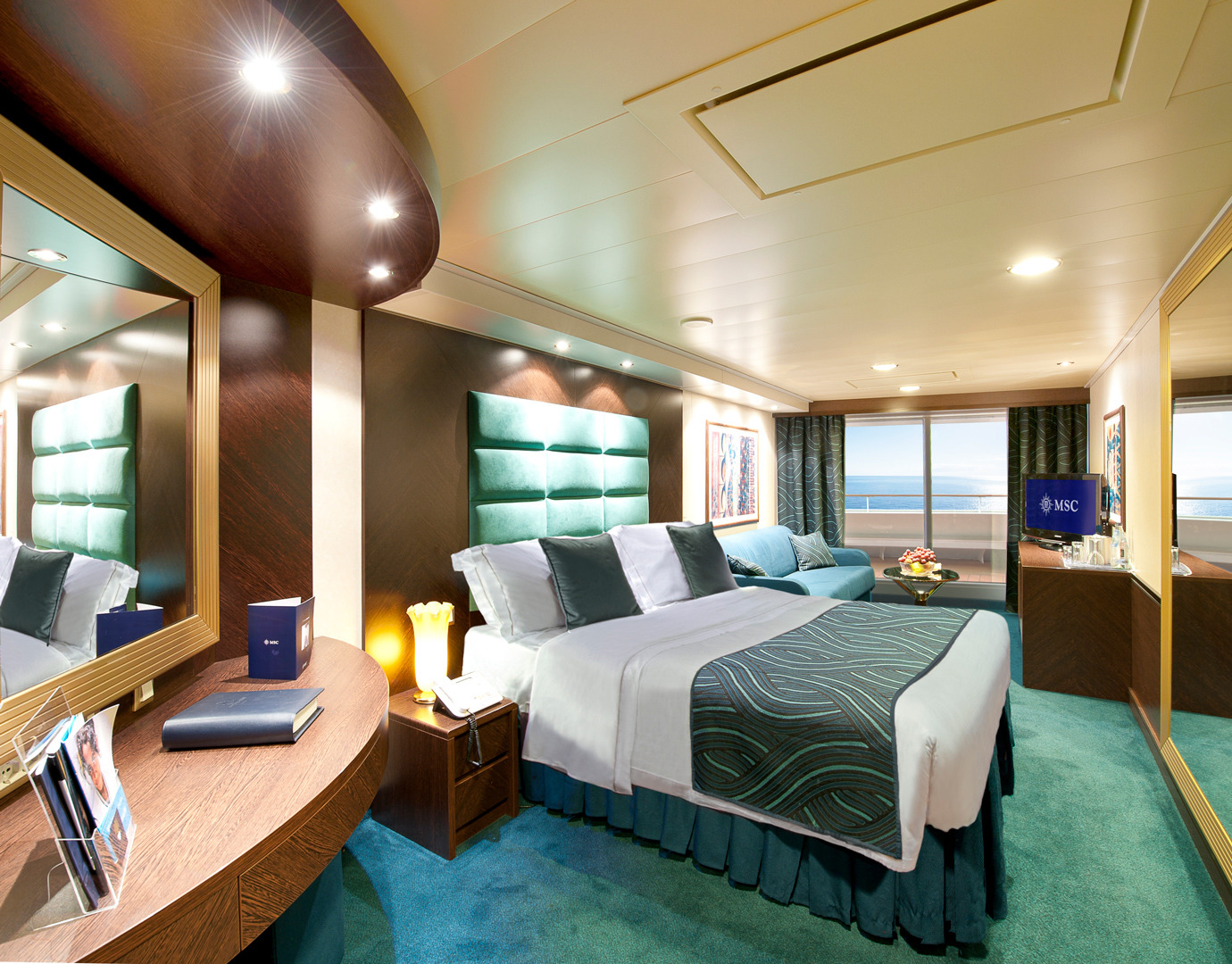 Premium Suite Aurea mit versiegelte Fenstern
