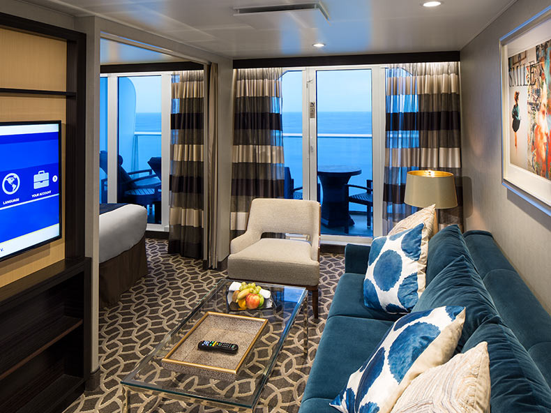 Grande suite avec grand balcon