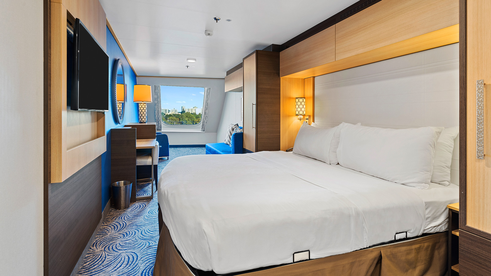 Cabine spacieuse avec vue sur mer