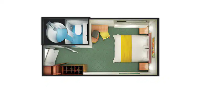 Cabine individuelle intérieure