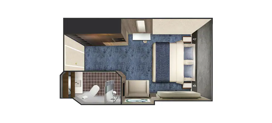 Cabine individuelle intérieure