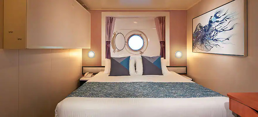 Cabine individuelle avec vue sur océan