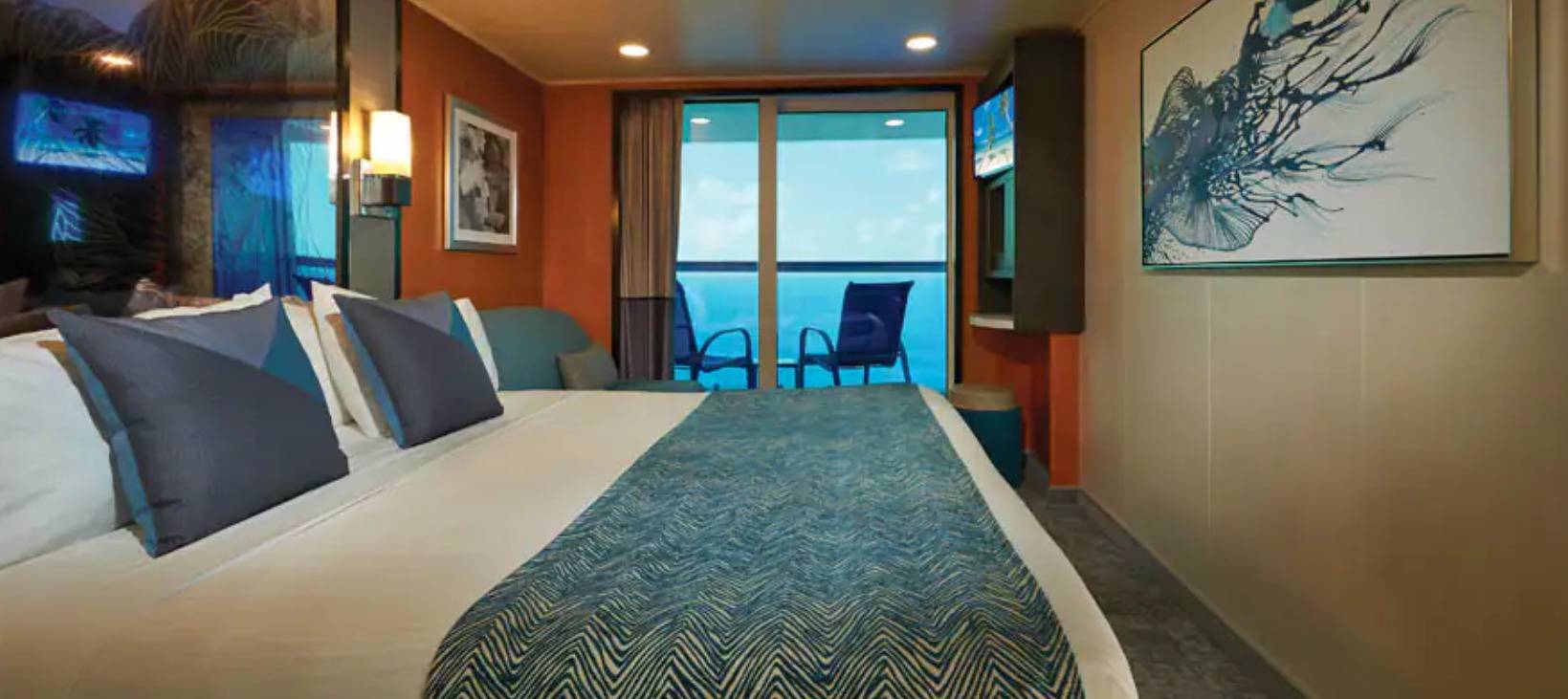 Cabine individuelle avec balcon
