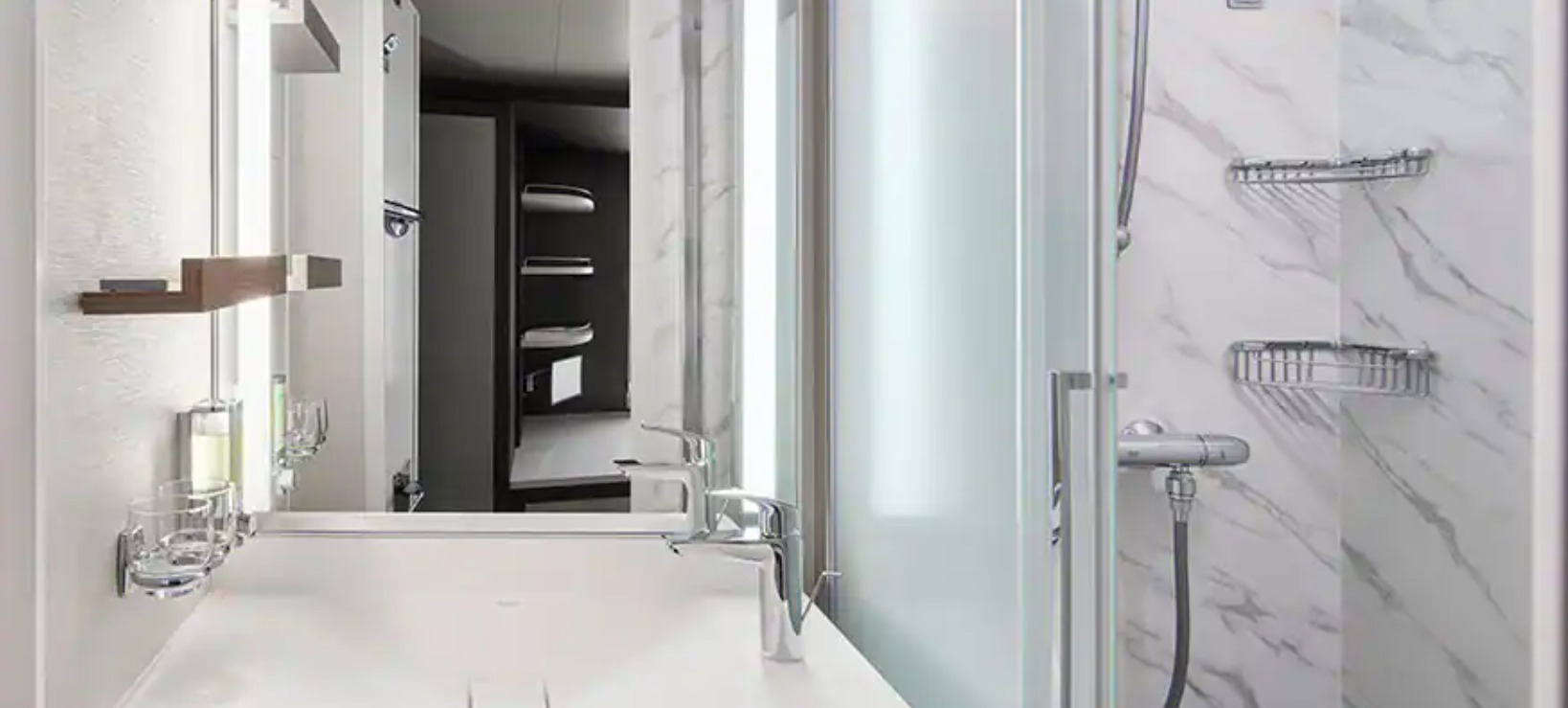 Cabine individuelle avec balcon