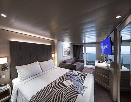 Deluxe-Balkon mit eingeschränkter Aussicht Fantastica