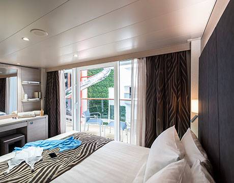 Deluxe Balkonkabine mit Promenaden -& Meerblick Fantastica