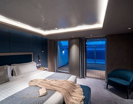 MSC Yacht Club Owner's Suite mit Whirlpool
