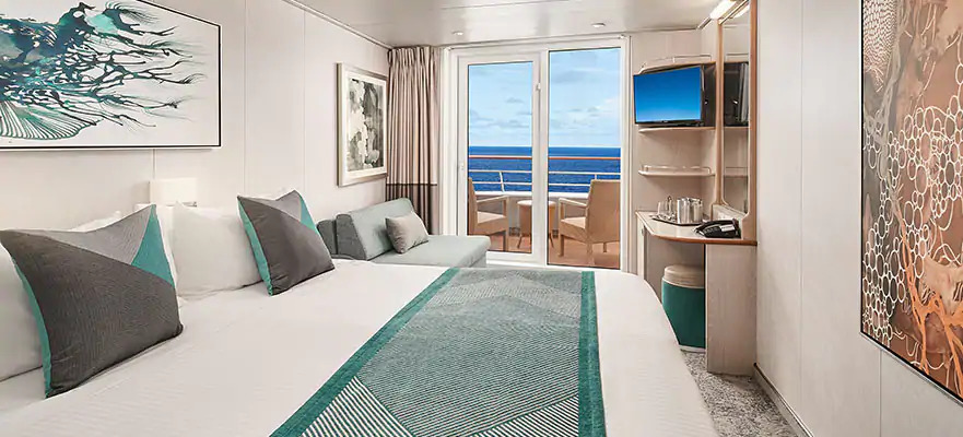 Cabine avec balcon