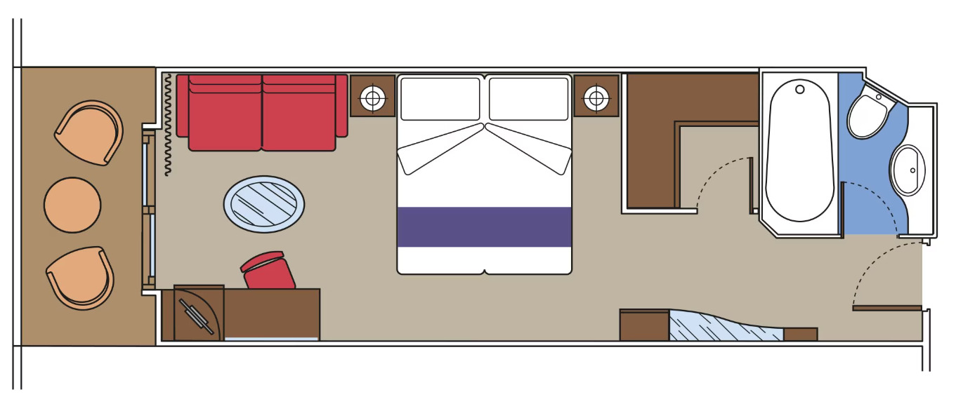 MSC Yacht Club Deluxe Suite