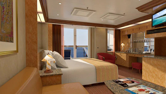 Cabine Premium avec balcon (vue réduite)