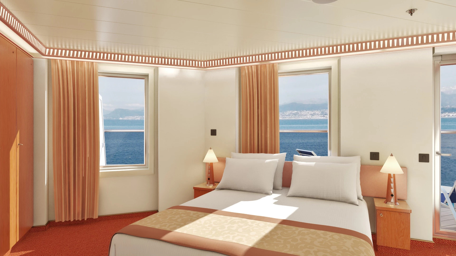 Cabine Premium avec balcon panoramique