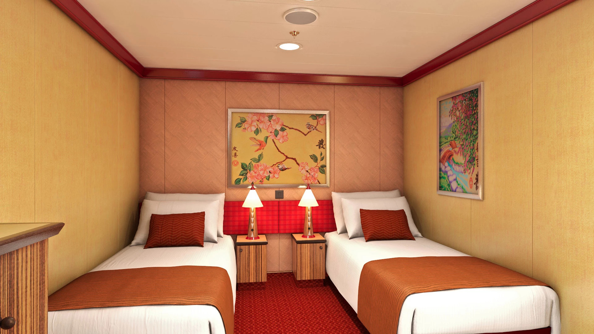Cabine intérieure Cloud 9 avec spa