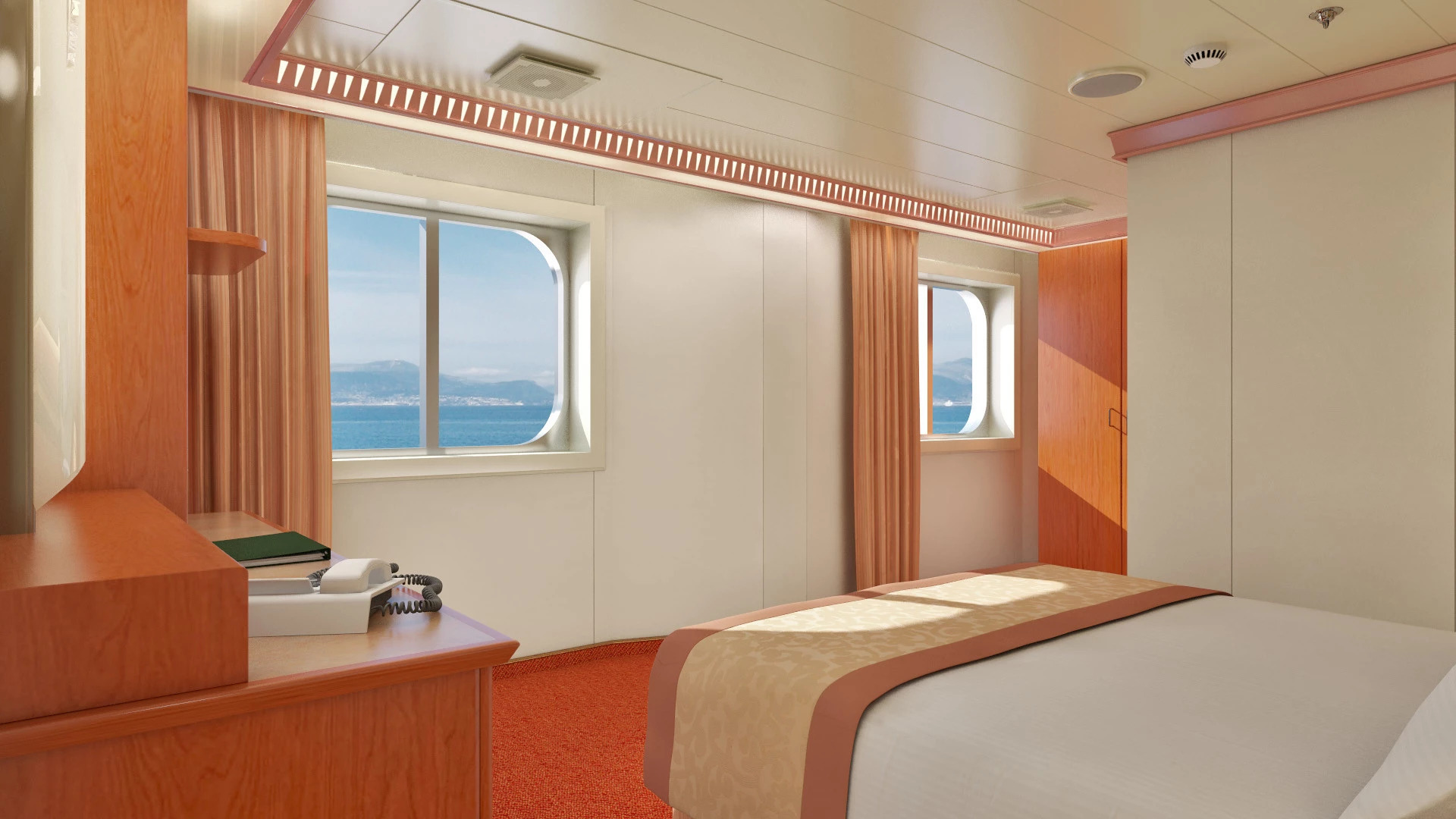 Cabine avec vue sur mer (vue réduite)