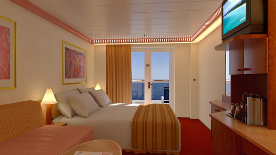 Cabine avec balcon garantie