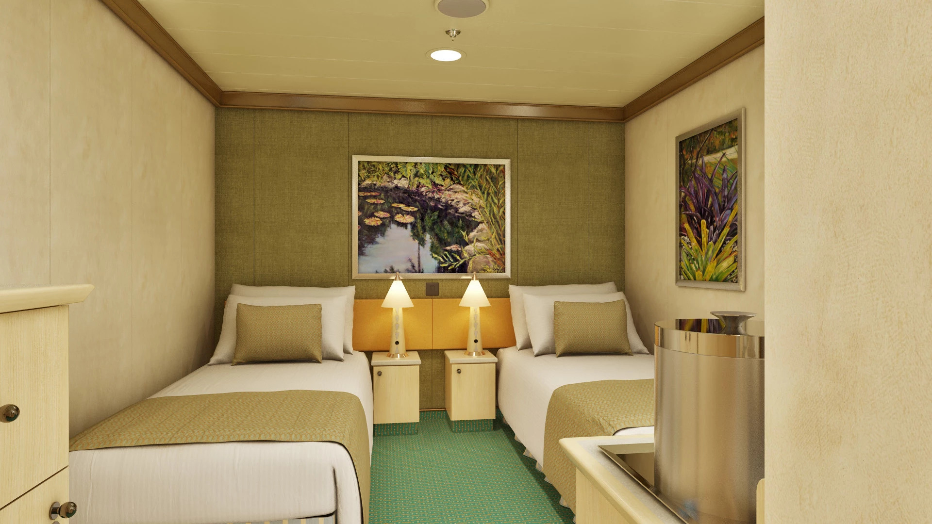 Cabine intérieure avec spa