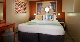 Cabine avec vue sur mer garantie
